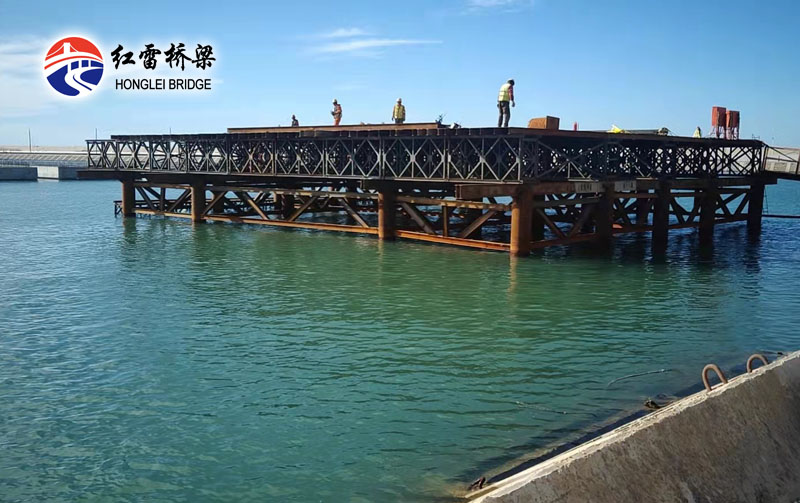 恒力石化公用工程長興島北岸泊位工程鋼平臺施